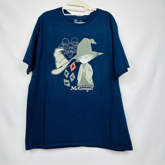 Minerva McGonagall - Wizarding World - Navy - Warner Bros. T- Shir - Size  XL - Picture 2 of 3
